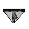 Men's Ultra-Thin Ice Silk Transparent Sexy Low-Rise Briefs