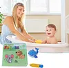 Livre de coloriage magique &agrave; l'eau imperm&eacute;able et r&eacute;utilisable pour les tout-petits