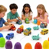 12/20 Pack Colorful Easter Egg Fillers Presents for Girls Boys Kids Toddlers