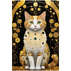 Cats - 11CT Stamped Cross Stitch - 30*45cm