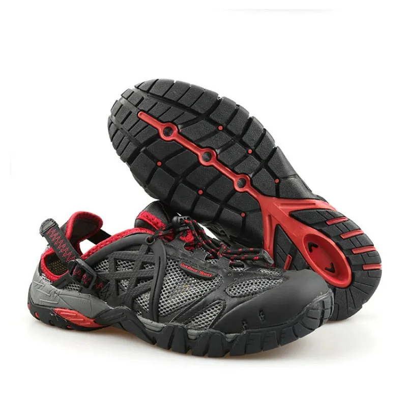 water shoes  Sneakers Summer Quick-Dry River Shoes Men's Amphibious Wading Shoes Outdoor Hiking Breathable Couple's River Shoes Size 35-47
