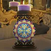  Mandala Pattern-5D DIY Craft Candle Holder-5D DIY Craft Ornament