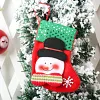Christmas gift bag candy bag Santa Claus socks decoration Christmas tree pendant