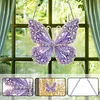 Diamond Painting Acrylic Double-side Butterfly Pendant Hanging Gem
