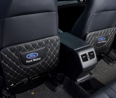 Car Rear Seat Back Anti-kick Pad Car Supplies Anti-dirty Anti-wear Protective Pad Storage Bag