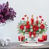 Acrylic Special Shaped Romantic Valentines Day Desktop Diamond Art Kits for Home