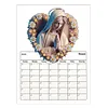 DIY Special Shaped Colorful Pattern 5D DIY Diamond Art Monthly Planner Kit