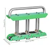 [US Local Warehouse] Sheet Metal Bender One Station Disc Sheet Metal Bending Machine Plate Folding Machine Drip Folding Tool For Rain Diverter & Making Folding Edges