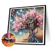 (US Local)4Pack Tree-Special Shaped Diamond Painting Kit(30x30cm)