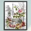 (Counted/Stamped) 14CT French Breakfast - Cross Stitch 37*48cm/14.57*18.9in(Brand)