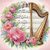 (US Local)4Pack Flower-Special Shaped Diamond Painting Kit(30x30cm)