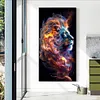 Diamond Painting -Full Round Drill Lion(70*40 CM)