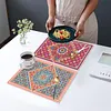 2pcs Diamond Art Painting Mandala Placemats Heat Resistant Non-Slip Place Mat Kit
