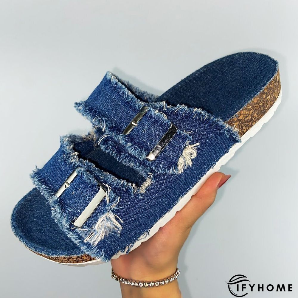 Women's Date Denim Slipper | IFYHOME