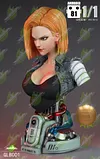 1:1 Scale ANDROID 18 (Lazuli) - Dragon Ball Resin Statue - Green Leaf Studios