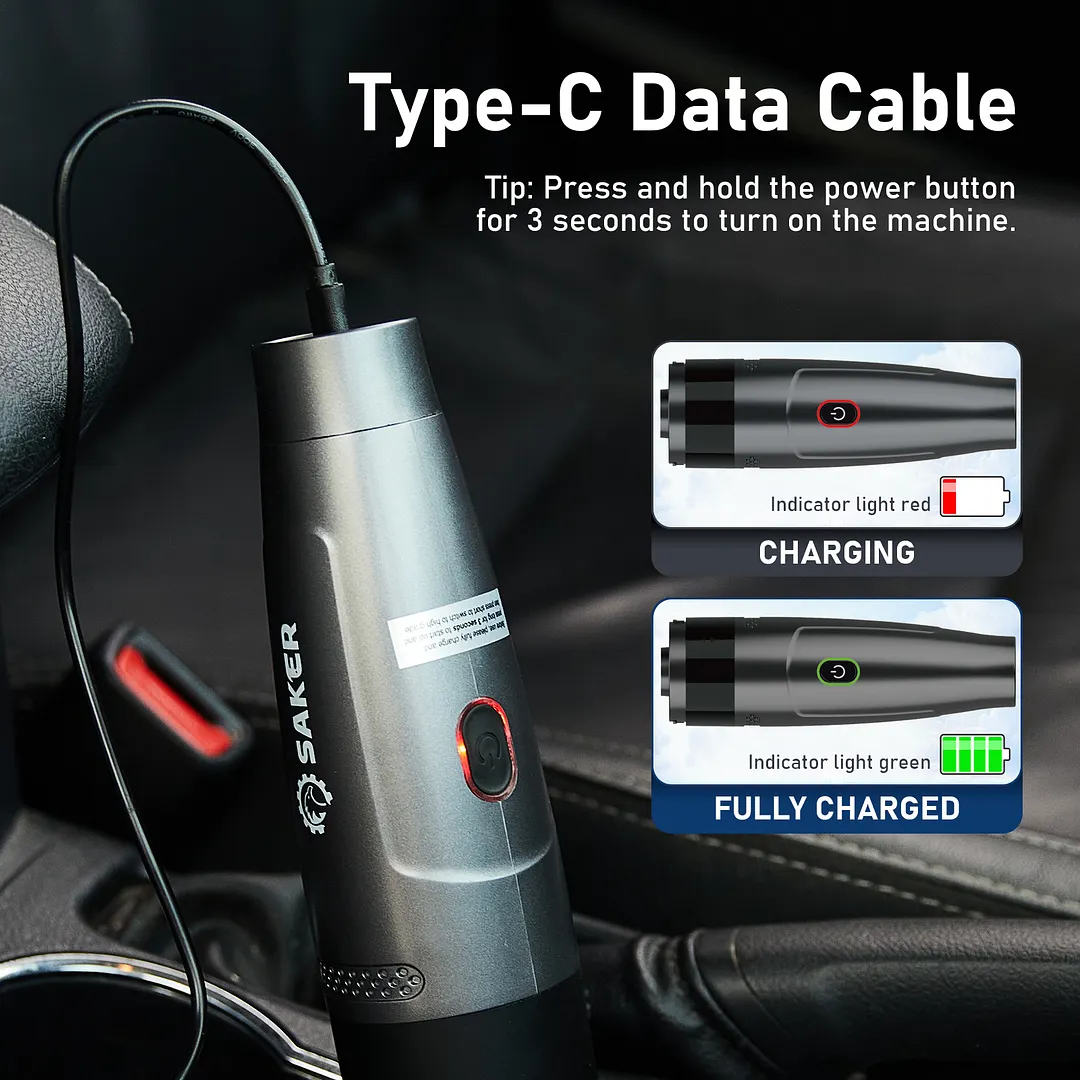 SAKER&reg; 3-in-1 Portable Vacuum Cleaner