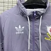 2024/2025 Liverpool Windbreaker Light Purple Soccer Jersey 1:1 Thai Quality