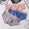 Men's Sexy Ice Silk Mesh Transparent Panties