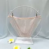Men's Sexy Lace Mesh Transparent U-Shaped Pouch Briefs