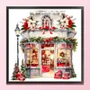 Christmas Shop - 11CT Counted Cross Stitch - 50*50cm - Xmas