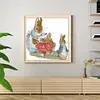 Rabbit-14CT Stamped Cross Stitch Kit(21*22cm)