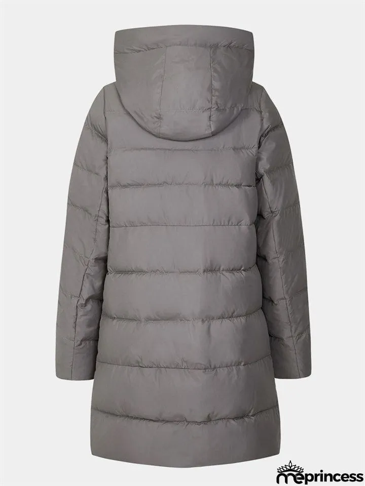 Winter Thick Hooded Extra Warm Fashion Cotton Coats for Women