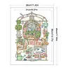 【SALE】In The Garden-14CT Counted Cross Stitch 29*44cm/11.42*17.32in