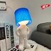 Creative lamp for little shy, creative lamp in little boy style