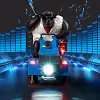 Electric tractor stunt bullock cart toy