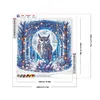 >SALE<5D DIY Full Round Drill Diamond Painting Owl Kit Home Decor Art Craft 40x40cm