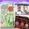 3PCS Diamond Painting Mandala Double Sided  Art Pendant