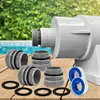 4 Pack Pool Hose Adapter Pool Pump Connector Hoses Conversion Replacement Parts