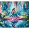 Girl - Round AB Drills Diamond Painting(55x50cm)