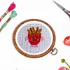 (US Local)Round Embroidery Hoops Circle Cross Stitch Hoop Ring for Quilting Stitching