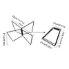 Aluminum Alloy Box Stand Portable Organizer Box Folding Stand for Travel Cooking