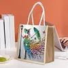 Diamond Painting Colorful Skirt Lady Tote Bag Handbag