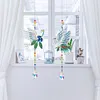 2pcs Crystal Light Catcher Diamond Painting Peace Pigeon Suncatcher Hanging Kits