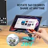 7-in-1 USB C Hub Stand, Tablet iPad Docking Station with 4K 30HZ HDMI, 3.5mm AUX, USB-A 3.0, 2 USB-A 2.0, SD/TF Card Slots, Host (5G), 100W PD Charging