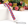 DIY Beaded Embroidery Mobile Phone Chain Lanyard Hand Strap Key Bag Hand Strap KitS 