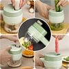 4 in 1 Portable Electric Vegetable Cutter Set (50% OFF)