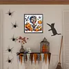 Diamond Painting-DIY Full Round Drill Halloween Horror Nights(40*40M)