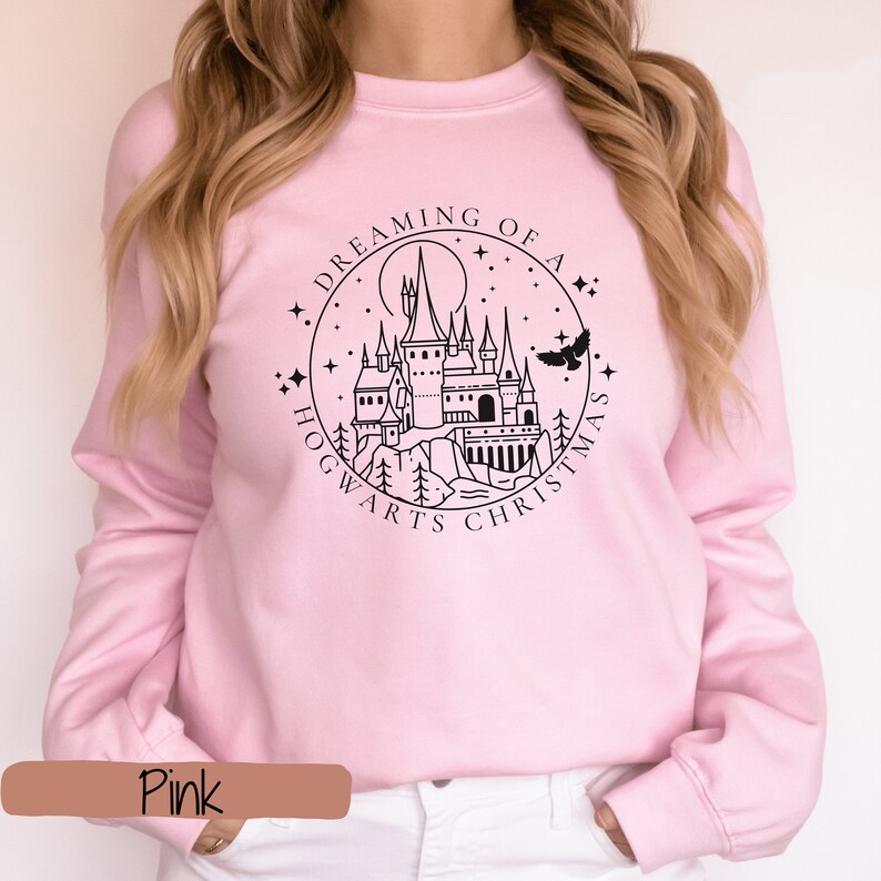 Magic Wizard School Christmas Sweatshirt