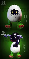 Digitamamon - Digimon Resin Statue - Hanhan-Studio