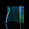 Modern Curved RGB Table Lamps for Bedrooms and Desks - Futuristic Ambient Mood Lighting for Gaming Rooms