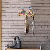 (US Local)Bird DIY Diamond Painting Hanging Hook Wall Hooks No Hole Punching Wall Decor