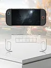 Clear PC Case for Nintendo for Switch 2 Protective Shell with 6 Game Card Slots