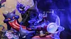 Midnight Time of Gengar Family with LED - Pokemon Resin Statue - LY Studios