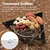 Outdoor Campfire Stove Barbecue Hanger Stainless Steel Camping Hanging Platform Picnic Wood Stove Convenient Charcoal Stove Triangle Hanging Stove