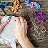 Vintage Stainless Steel Tailor Cross Stitch Scissors Sewing Cutter