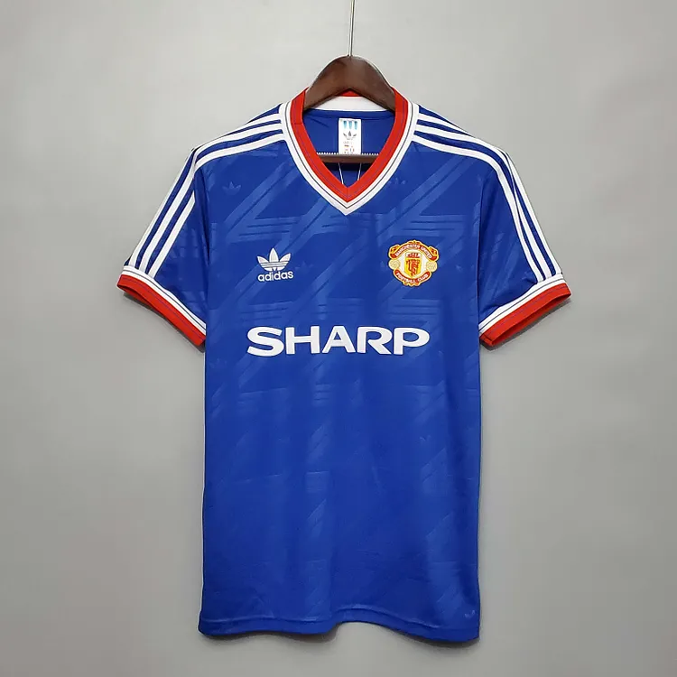  Manchester United 1986/1988 Retro Third Away Football Jersey
